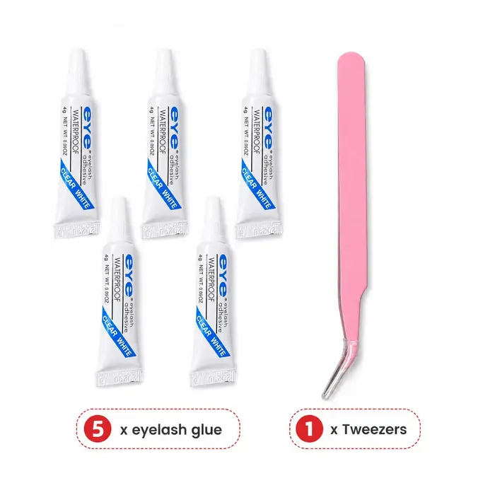 Colle pour faux cils, adhésif imperméable et longue durée