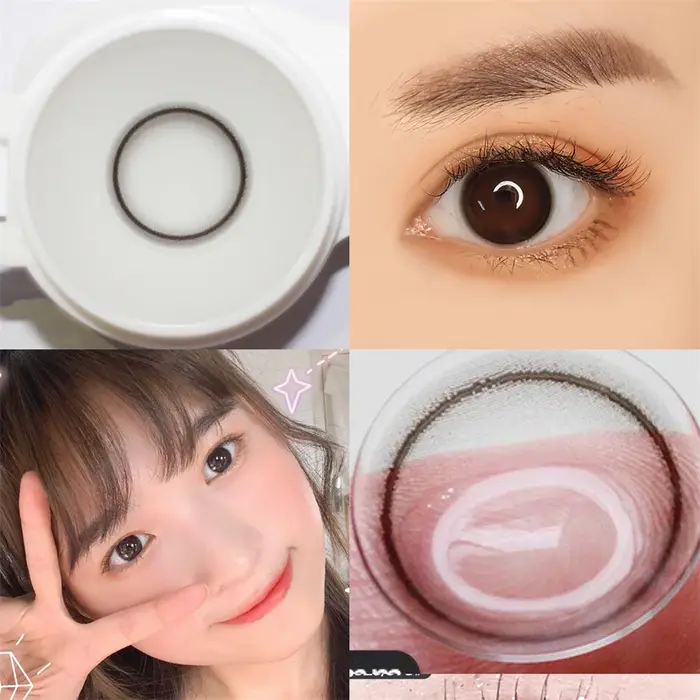 Lentilles de Contact colorées pour les yeux, 1 paire, Prescription Cosplay pour myopie 0-800 degrés,