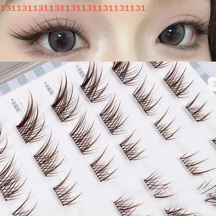 Faux-cils moelleux effet œil de renard