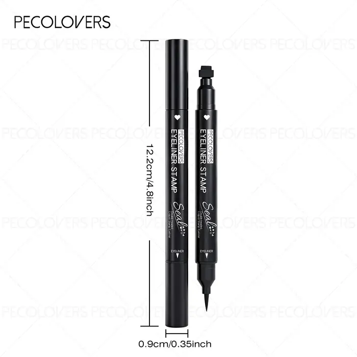 1 eyeliner liquide pour la Saint-Valentin (avec tampon) - Formule imperméable