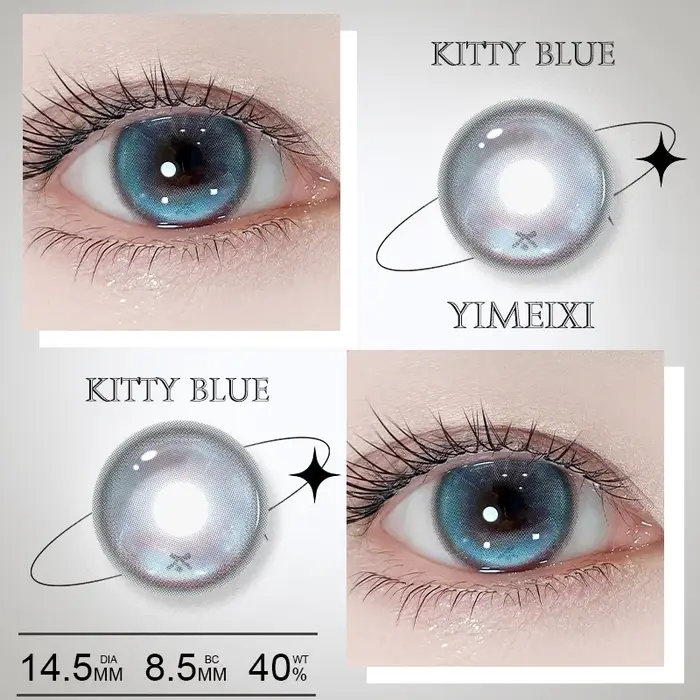 YIMEIXI 1 paire nouvelle lentille colorée myopie mode Cosplay confort beauté doux rose marron couleur