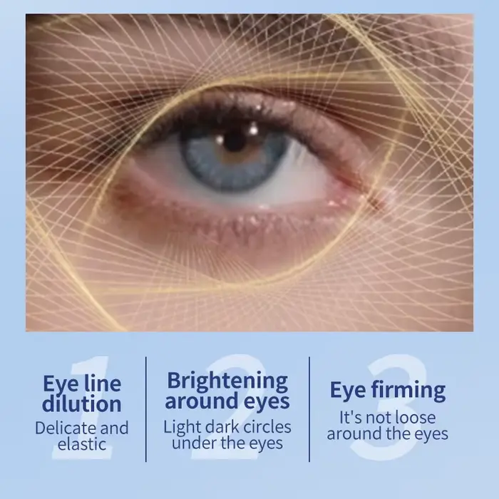 OCHEAL crème de Massage électrique pour les yeux acide hyaluronique raffermissant estompe les ridules Gel de soin