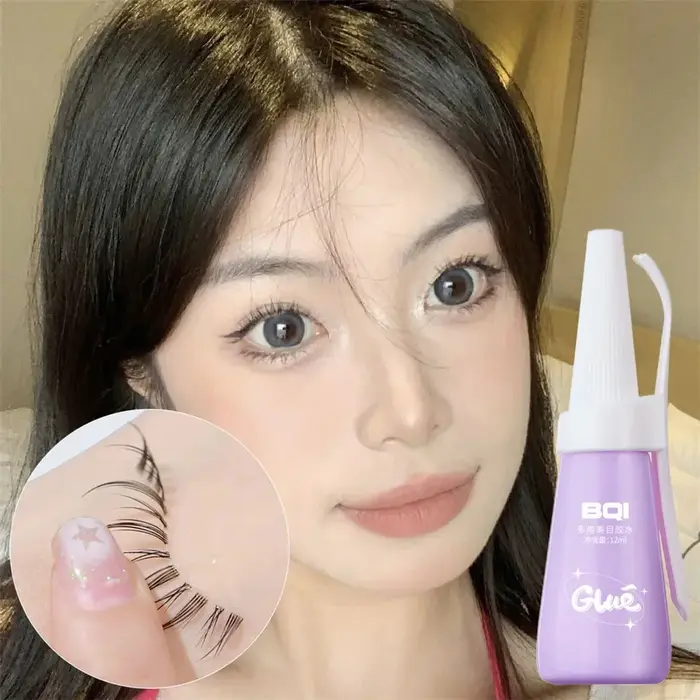 Colle transparente pour faux cils