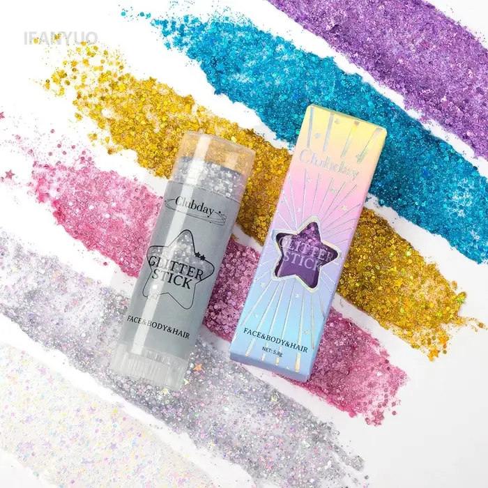 Bâton de Gel à paillettes scintillantes