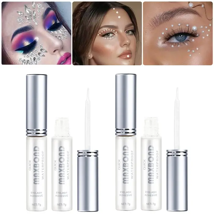 Colle pour faux-cils à séchage rapide