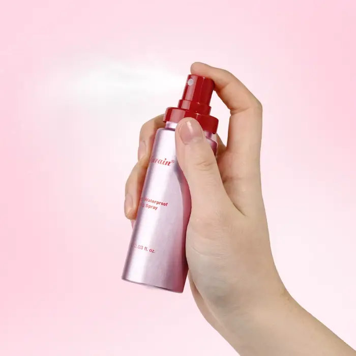Spray Fixateur Matifiant Contrôle Sébum Imperméable Anti-Transpiration Fixation Rapide Maquillage Portable Base Matifiante