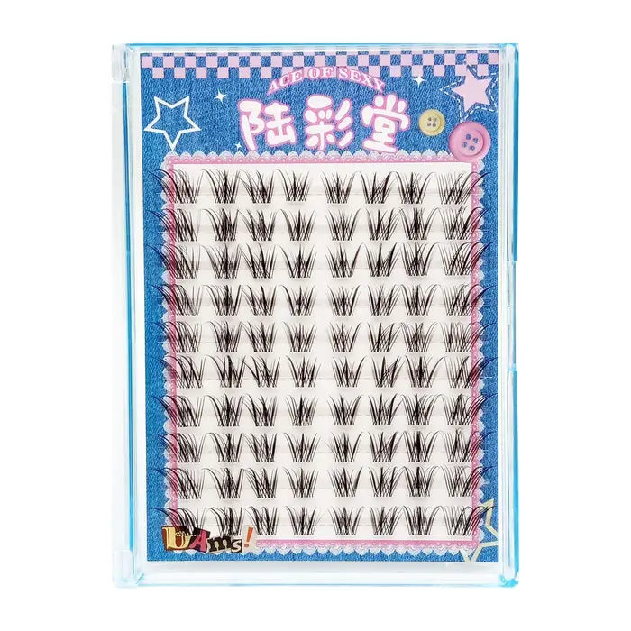 Extensions de faux cils de style renard, bouclés naturels, avec coin extérieur étendu, pour usage qu