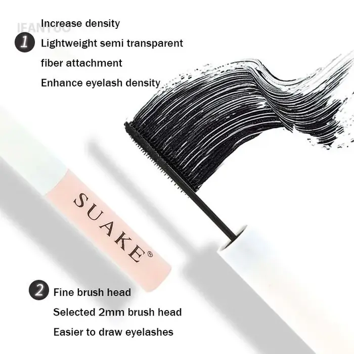 Mascara noir et marron
