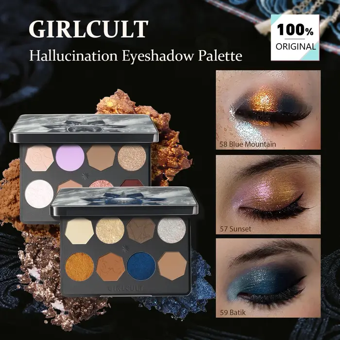 Palette de fards à paupières Girlcult Hallucination (57-59)