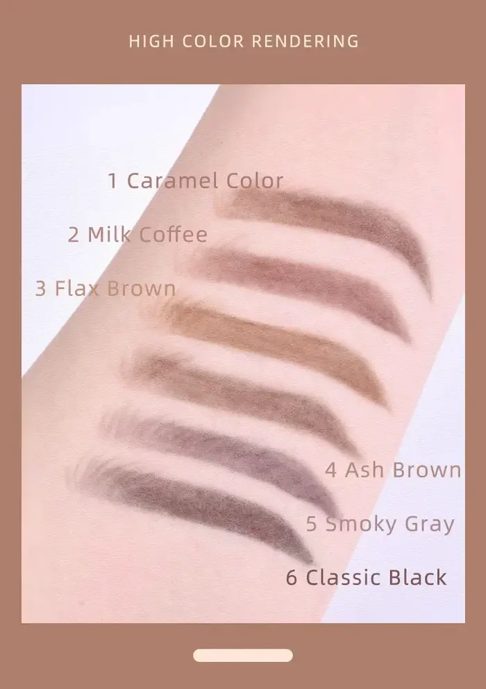 Crayon à sourcils Ultra fin à Double extrémité