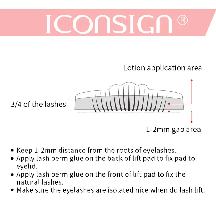 ICONSIGN-Kit de levage de cils, rehausseur de cils, rehausseur de cils, maquillage permanent des yeu