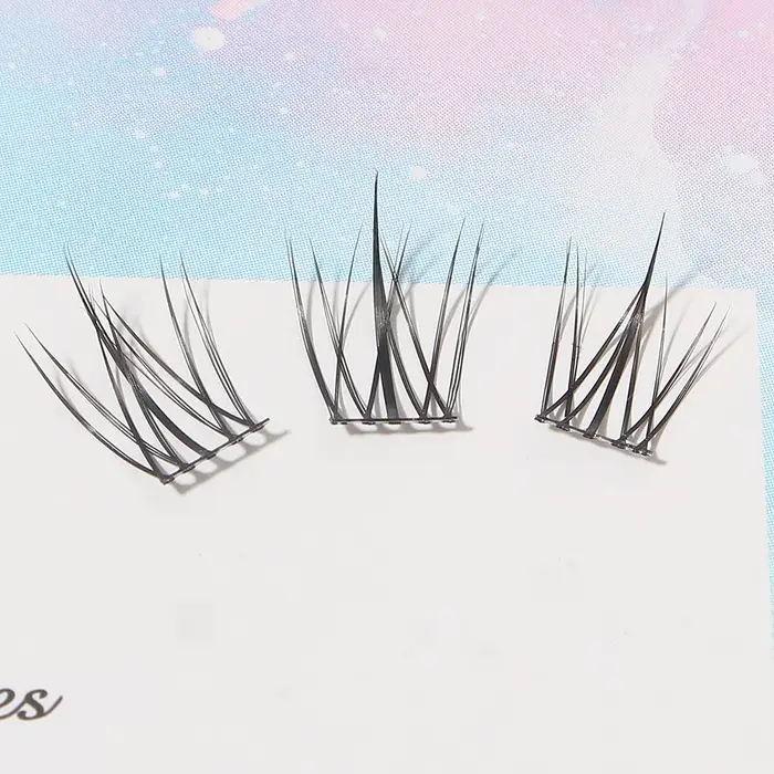 MIAOJIE tournesol faux cils noir naturel Manga