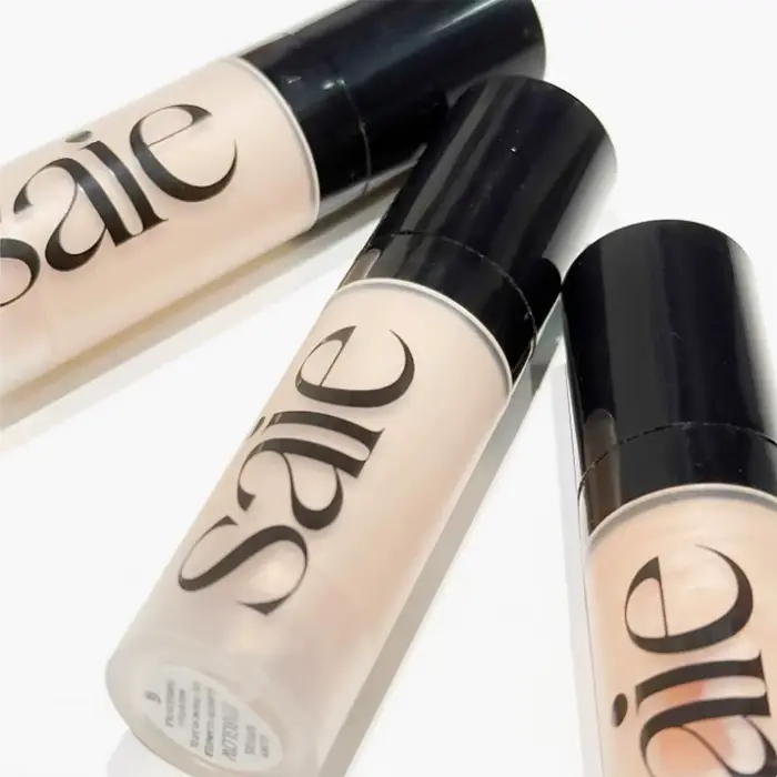 Saie Glowy Super Gel Starglow/Blush Liquide Hydratant Base de Maquillage Illuminateur
