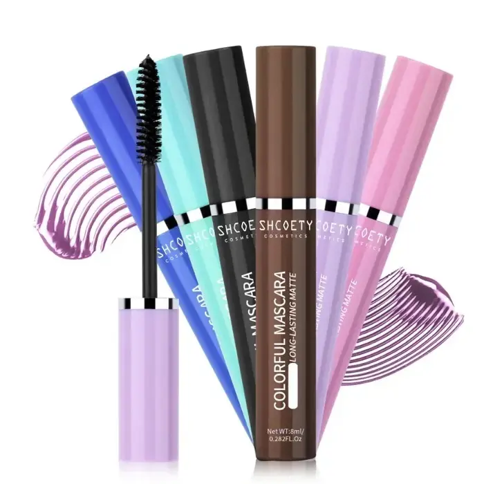 Mascara coloré longue durée
