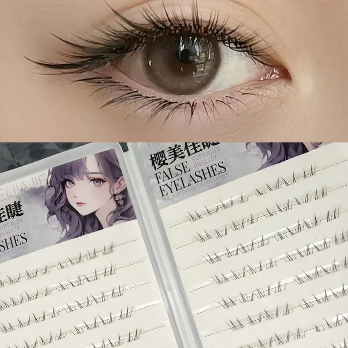 4-6mm sans colle faux cils nouveau Style coréen