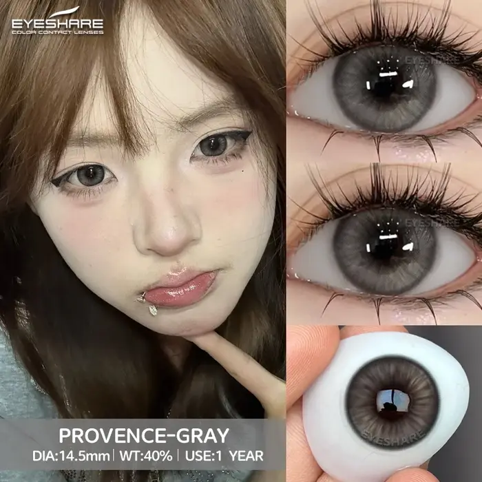 EYESHARE 1 paire de nouvelles lentilles coréennes