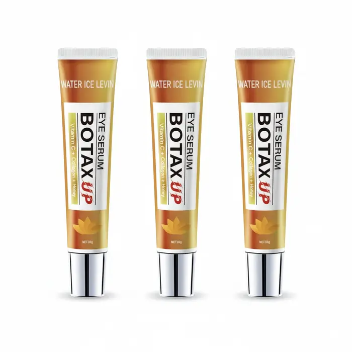 Crème raffermissante pour les yeux Botax Xp Vitamine C Collagène Miel. Texture légère et fondante. Lisse