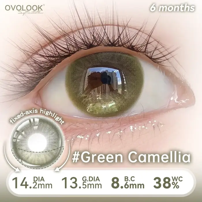 Lentilles de Contact bleues pour les yeux mode couleur élèves beauté