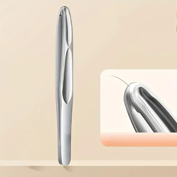 Pinces à sourcils en acier inoxydable pour une coupe précise de barbe et de moustache – Pince à épil