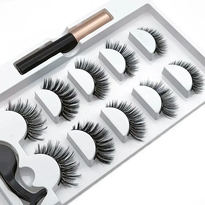 5 paires de cils magnétiques