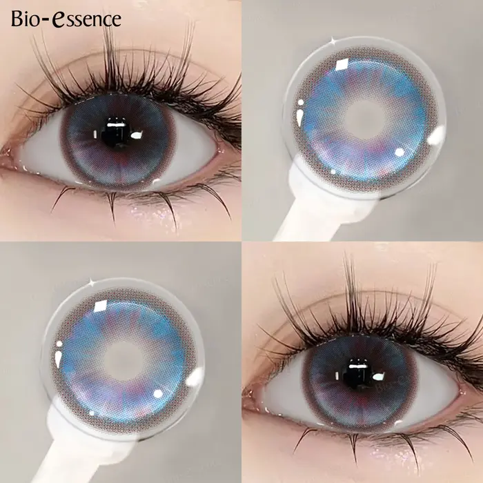 Bio-essence Nouvelles lentilles de contact Baby Blue pour les yeux