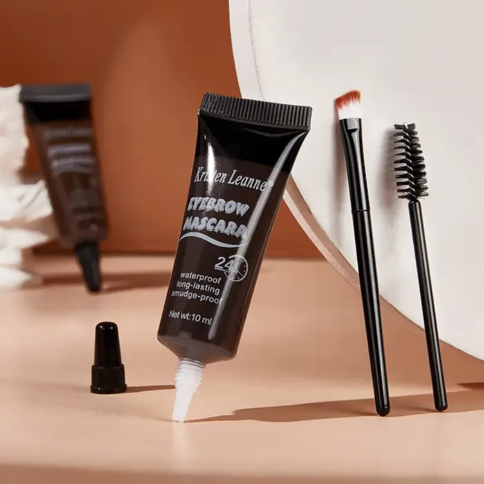 Kit de Teinture Sourcils Liquide Crème 6 Couleurs Marron