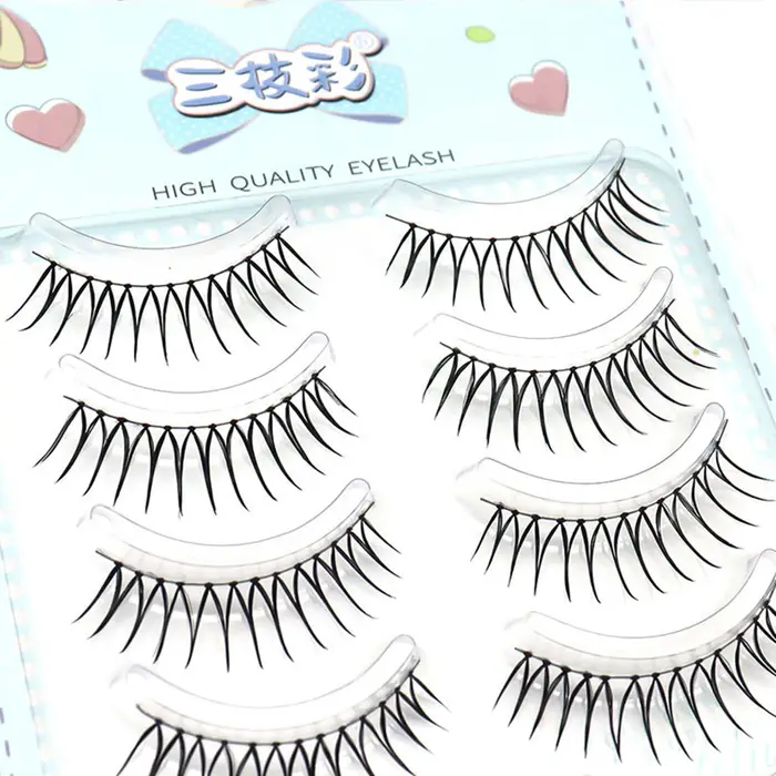 Faux cils coréens en forme de U Ins Zhang Yuanying