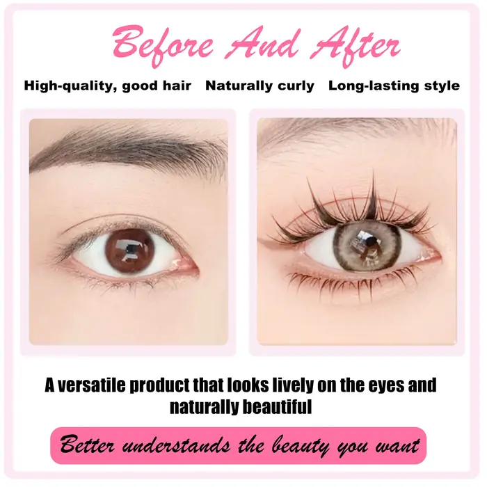 Faux cils DIY pour un look naturel—Avec des grappes de cils de style 'manga' inspirées des tendances japonaises et coréennes