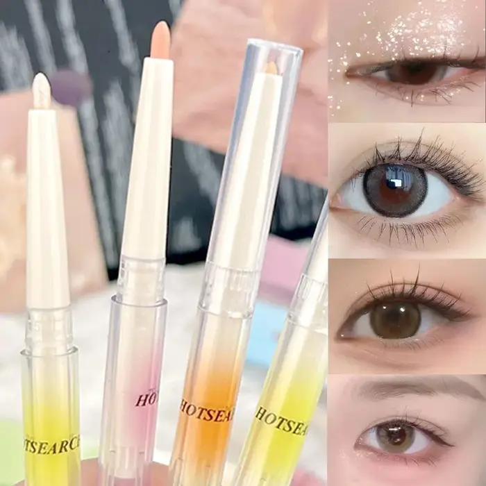 Crayon Aegyo Sal Rose Nude pour le dessous des yeux, effet éclaircissant, stylo de maquillage pour le contour des yeux, surligneur pour paupières inférieures, cosmétique de contour