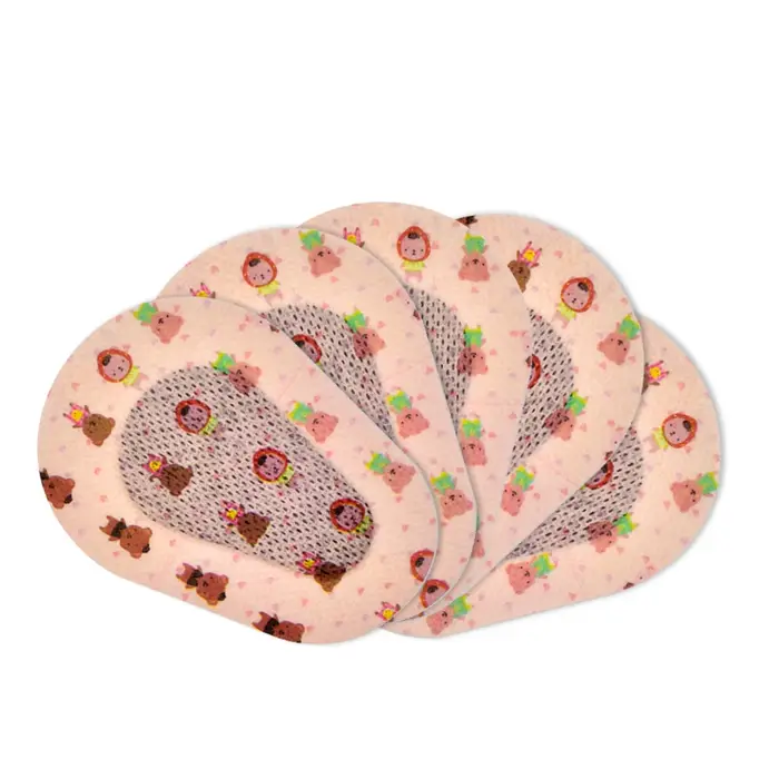 Lazy Eye (60 unités) Patchs adhésifs mignons pour les yeux avec 3 modèles différents pour enfants filles garçons pour ambliopie sac OPP
