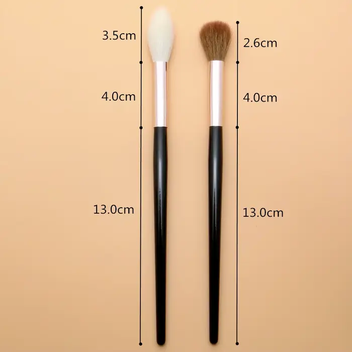 Pinceau surligneur conique pour fard à joues pinceaux de maquillage mélange de cheveux naturels