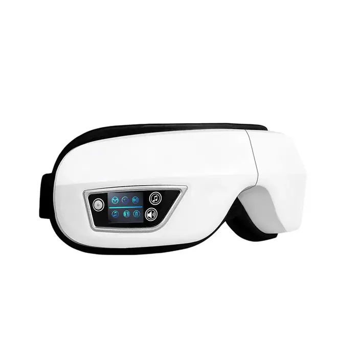 Masseur oculaire électrique intelligent 6D, Bluetooth, musique, Vibration, Airbag, Massage à pressio