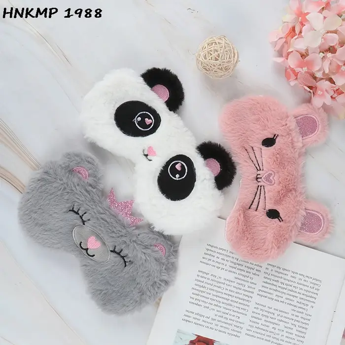 Masque pour les yeux Panda pour femmes