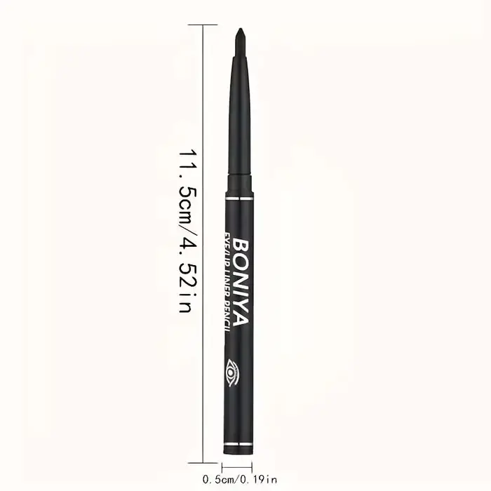 Eyeliner brun noir soyeux