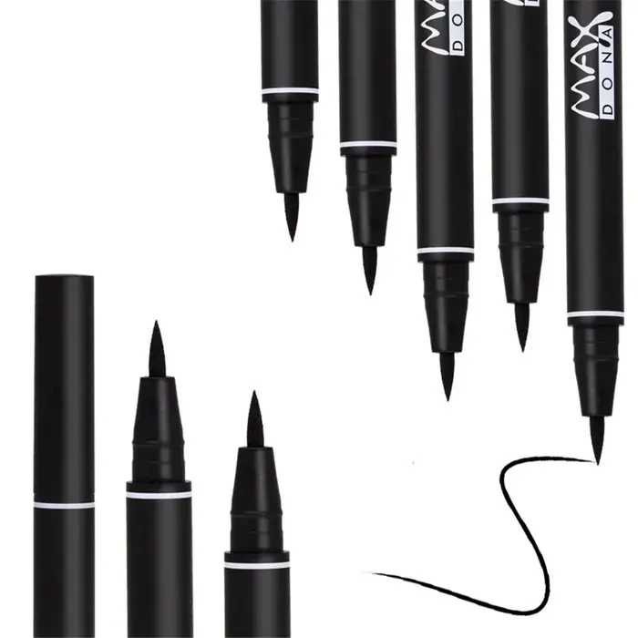 5 styles d'eye-liner liquide noir ombre marron maquillage crayon eye-liner couleur