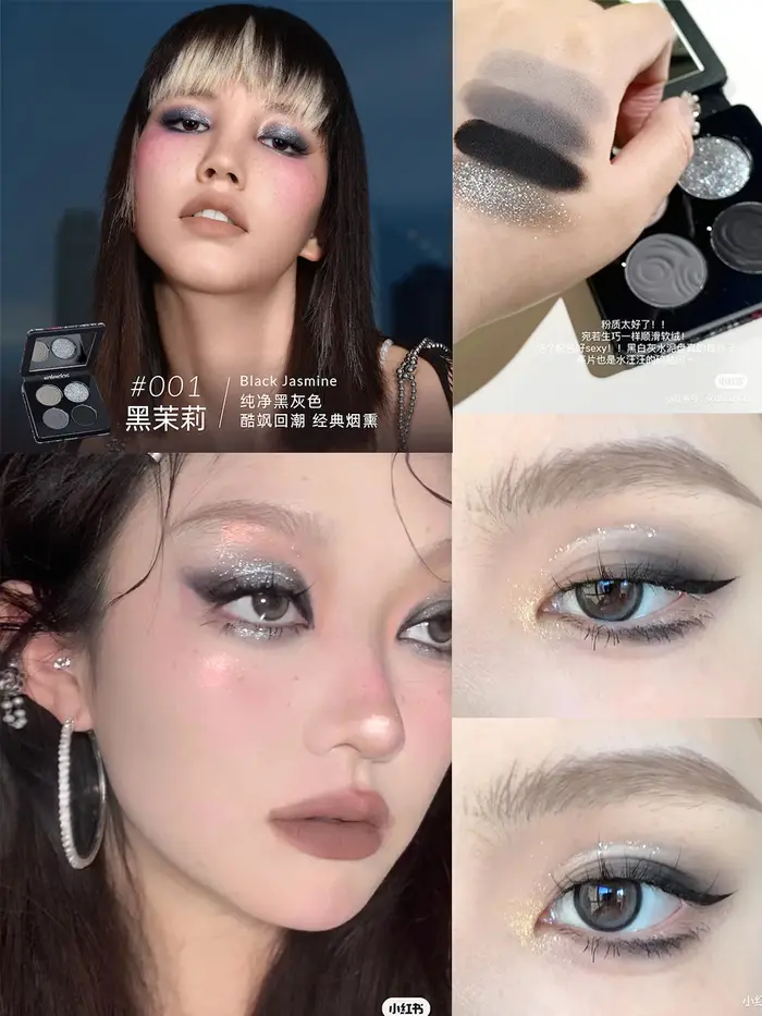 Kaleidos palettes de fard à paupières professionnel 15 couleurs ombre à paupières mat miroitant pale