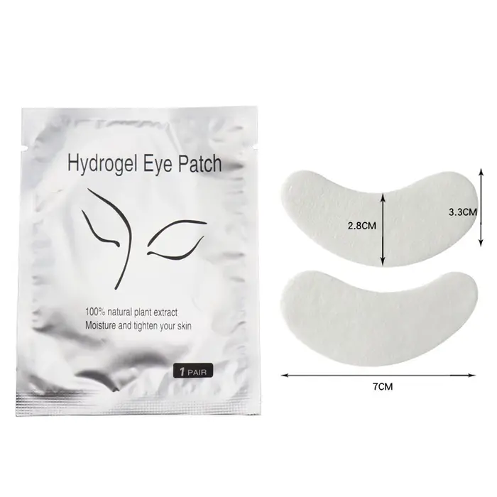 50/100/200 paires de coussinets de cils Gel Hydrogel Patch pour les yeux greffage sous les yeux papier autocollant renard enveloppes Extension de cils outils de maquillage