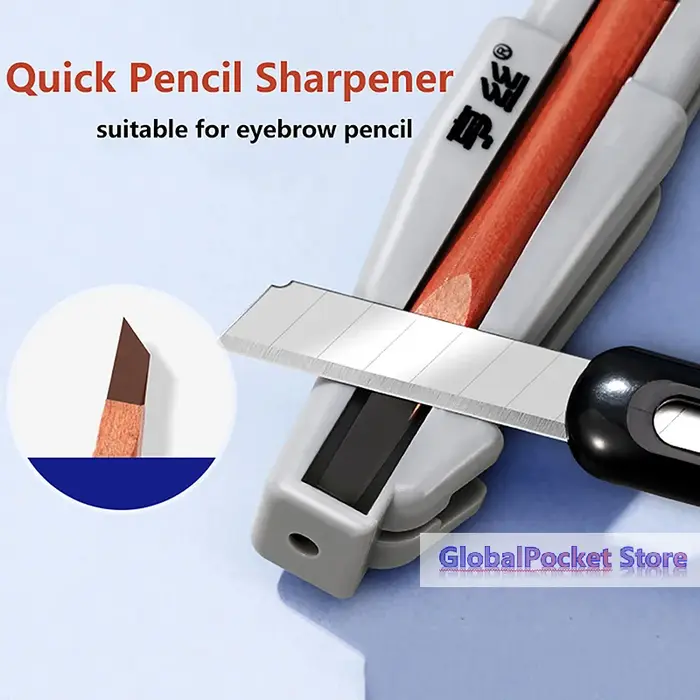 Taille-crayon pour sourcils, outil de pointage fin pour maquillage semi-permanent des sourcils, stylo profilant, outil de maquillage pour salon et usage domestique