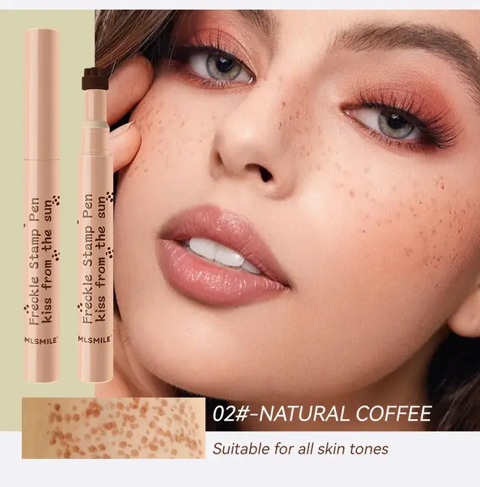Stylo de taches de rousseur imperméable, faux stylo de taches de rousseur naturel et réaliste pour u