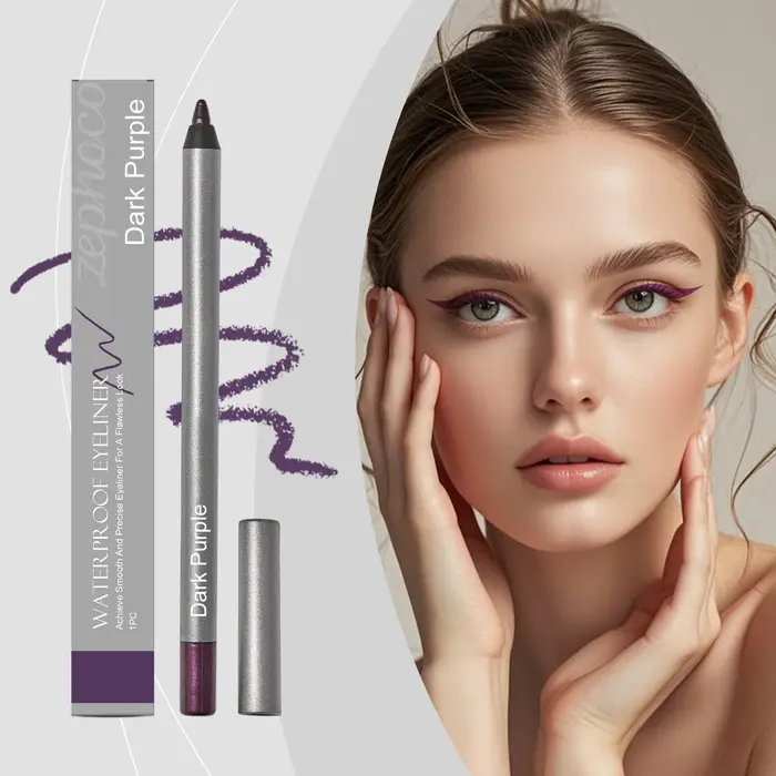 Zephoco crayon Eyeliner imperméable lisse résistant aux taches