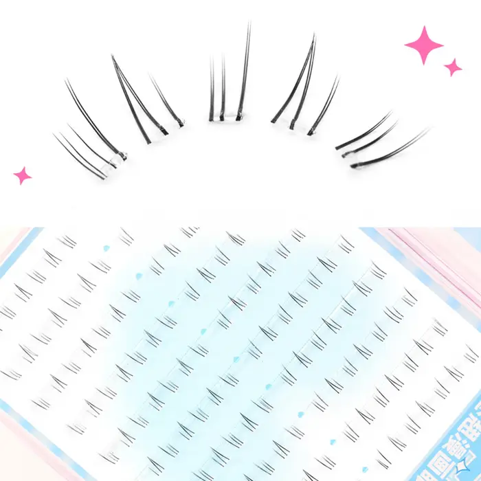 Faux cils sans colle nécessaire