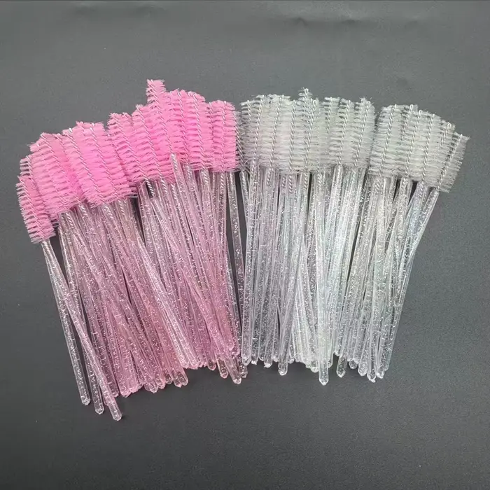 Brosse à cils jetable en cristal