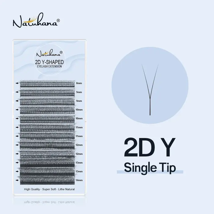 Extensions de cils NATUAHANA en forme de V étroit 3D 4D 5D
