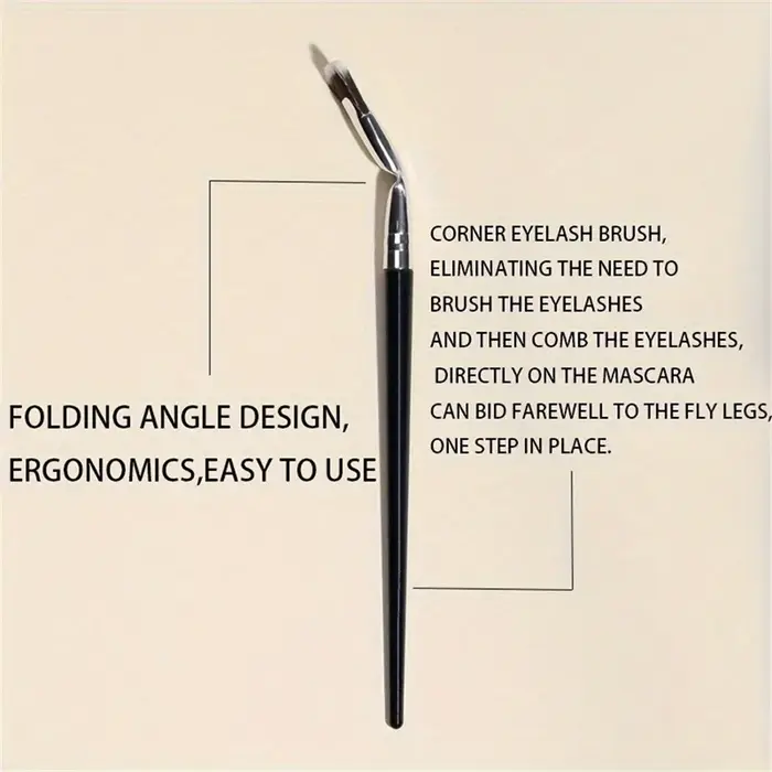 Brosse professionnelle en éventail pour Mascara