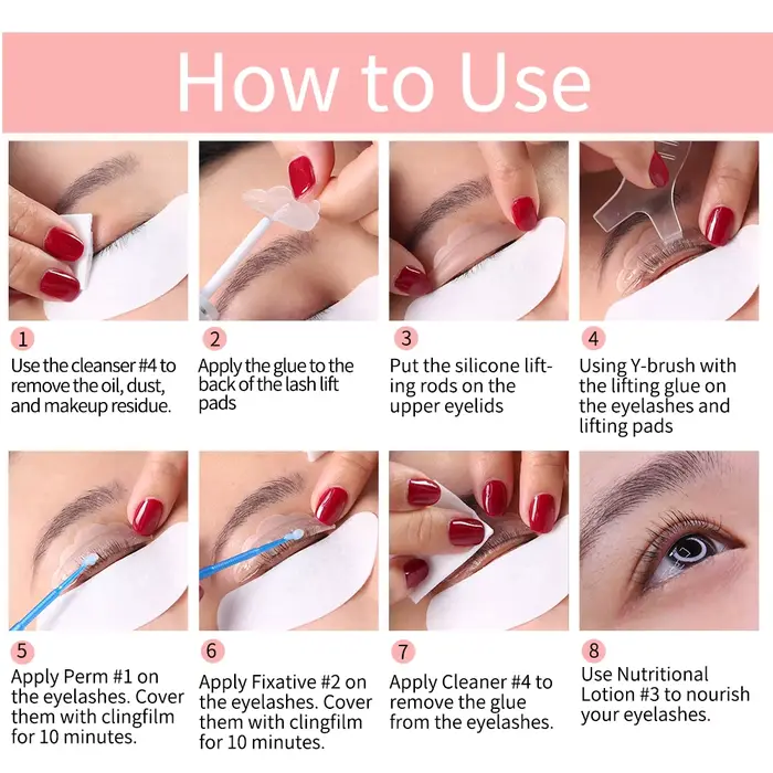 ICONSIGN-Kit de levage de cils, rehausseur de cils, rehausseur de cils, maquillage permanent des yeu