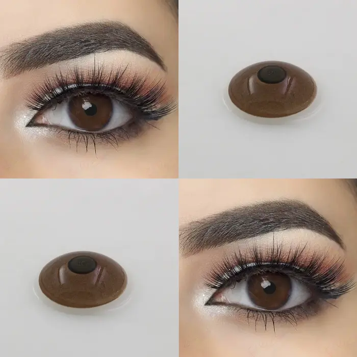 Lentilles de contact prothétiques Iris pour personnes souffrant de défauts oculaires