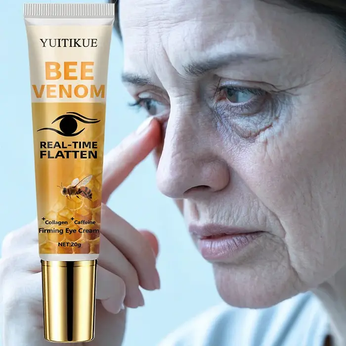 Crème raffermissante pour les yeux Bee Venom 20g - Serre, lisse et éclaircit les yeux, avec collagèn