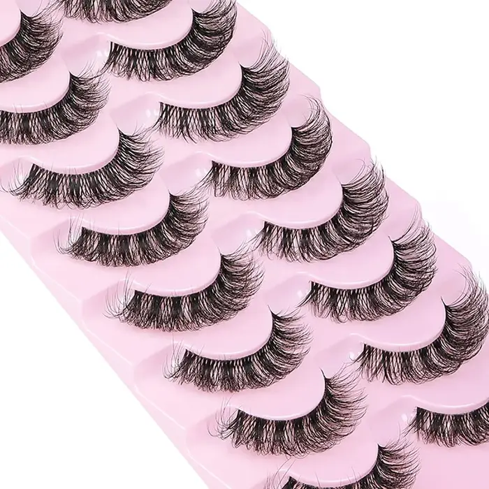 Faux-cils 6D super moelleux