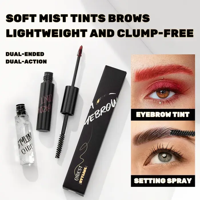 Mascara à sourcils à Double extrémité