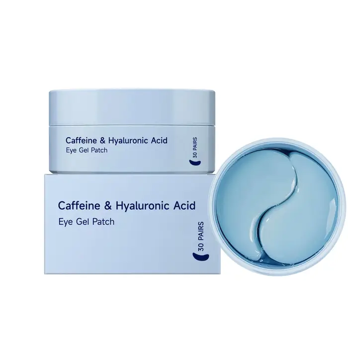 Patchs de gel pour les yeux anti-cernes et anti-poches, anti-rides, hydratation intense, à l'acide h